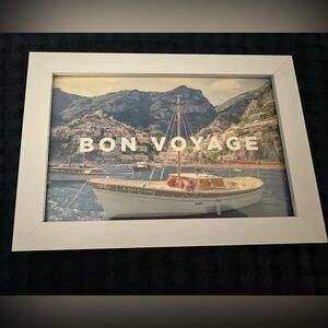 Gray Malin bon voyage postcard 4x6 frame - either black or white